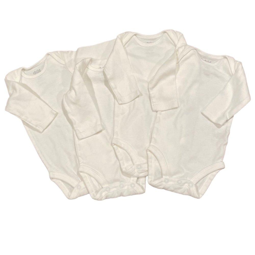 Carter's Newborn Long Sleeve Bodysuit Tee's